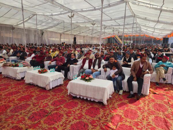 शैल सांस्कृतिक समिति (शैल परिषद),रुद्रपुर स्थित शैल भवन प्रांगण में आयोजित उत्तरायणी महोत्सव का द्वितीय दिवस
